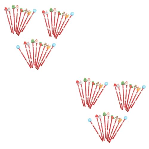 Operitacx 2 Sätze Teiliges Weihnachts Bleistiftset Mit Radiergummi Cartoon Holzstifte Für Schule Und Party Glattes Schreiben Bruchfeste Mine Als Klassenpreis Oder 25 Stücke * 2 Operitacx 2 Sätze Teiliges Weihnachts Bleistiftset Mit Radiergummi Cartoon Holzstifte Für Schule Und Party Glattes Schreiben Bruchfeste Mine Als Klassenpreis Oder 25 Stücke * 2 von Operitacx