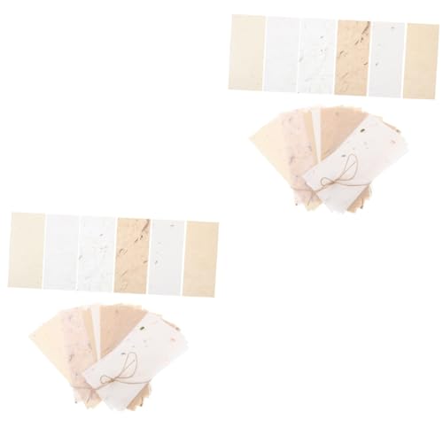 Operitacx 2 Sätze Vintage Diy Bastelpapier Strukturierte Papiere für Scrapbooking Journaling Kreative Projekte für Einzigartige Bastelideen von Operitacx