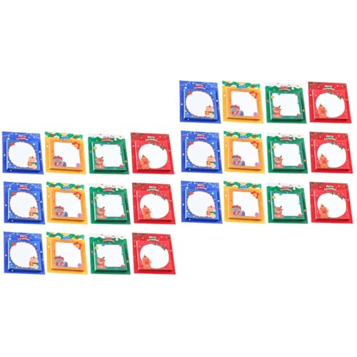 Operitacx 2 Sätze Weihnachts Memo Notizblöcke Praktische Haftnotizen Für Schule Büro Und Haushalt Selbstklebende Notizen Mit Niedlichem Weihnachtsdesign Für To Do Listen Und 12 Stück * 2 von Operitacx
