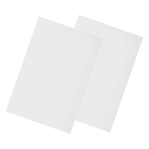 Operitacx 2 Stück Aluminium Sublimationsblech Präzisionsgravur DIY Metall Schild Blanko Vielseitig für Büro und Zuhause von Operitacx