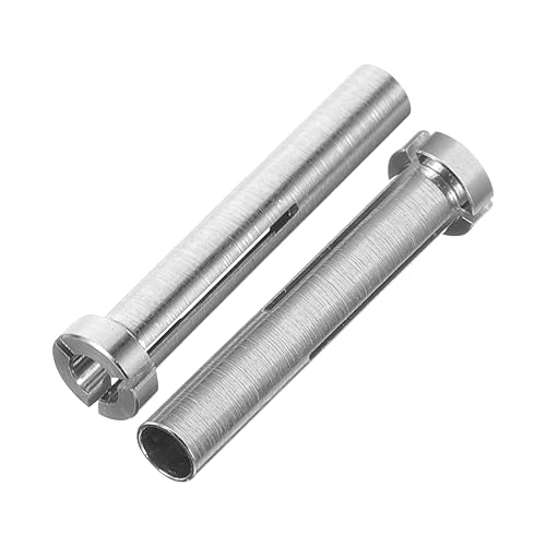 Operitacx 2 Stück Bohrmaschinen Adapter Teilig Ergonomischer Bit Converter Langlebig Wiederverwendbar Zubehör für Tägliche Nutzung Kompatibel mit Elektrischen Gravurmaschinen von Operitacx