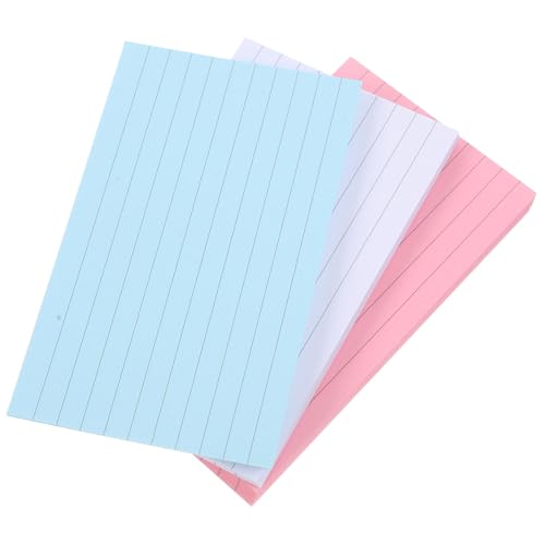 Operitacx 2 Stück Bunte Selbstklebende Notizzettel Praktische Haftnotizen für Büro Schule und Studium Wiederverwendbare Memo Sticker ohne Rückstände für Organisation und Archivierung von Operitacx