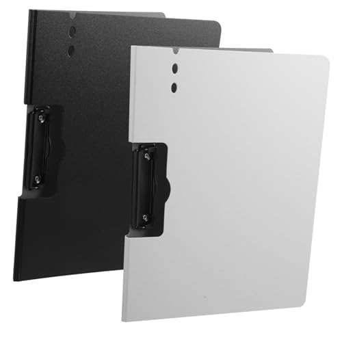 Operitacx 2 Stück Dateiordner mit Metall Seitenklemme und Staubdicht Vielseitiger Dokumentenhalter für Büro und Schule Starke Klemmfunktion Design Operitacx 2 Stück Dateiordner mit Metall Seitenklemme und Staubdicht Vielseitiger Dokumentenhalter für Büro und Schule Starke Klemmfunktion Design von Operitacx