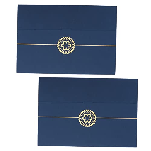 Operitacx 2 Stück Ehren urkunde dokumentenmappe mappen aktenmappe schnell hefter ordnee Kasse Urkundenumschlag Karte leer briefumschläge Papierzertifikatsinhaber Diplom-Cover Papierstau Blue Operitacx 2 Stück Ehren urkunde dokumentenmappe mappen aktenmappe schnell hefter ordnee Kasse Urkundenumschlag Karte leer briefumschläge Papierzertifikatsinhaber Diplom-Cover Papierstau Blue von Operitacx