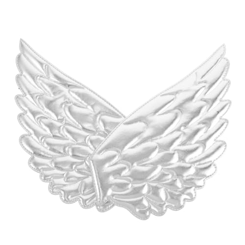 Operitacx 2 Stück Engel Flügel Applikationen Silberne Stoff Patches für Aufbügeln und Nähen Diy Dekoration für Kleidung und Accessoires Vielseitig Einsetzbar Operitacx 2 Stück Engel Flügel Applikationen Silberne Stoff Patches für Aufbügeln und Nähen Diy Dekoration für Kleidung und Accessoires Vielseitig Einsetzbar von Operitacx
