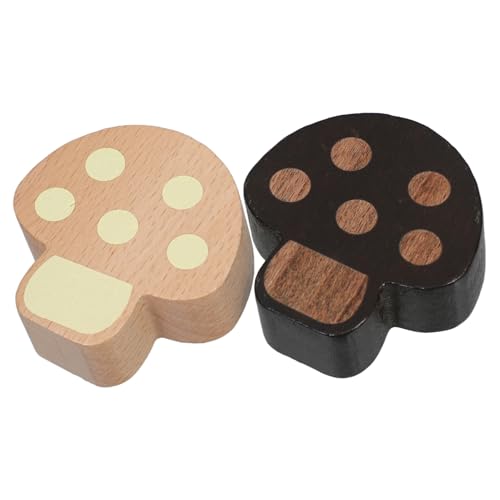 Operitacx 2 Stück Holz Notizhalter Tischkartenhalter Pilzform Stabile Memo Clips für Hochzeit Party Buffet Dekoration Operitacx 2 Stück Holz Notizhalter Tischkartenhalter Pilzform Stabile Memo Clips für Hochzeit Party Buffet Dekoration von Operitacx
