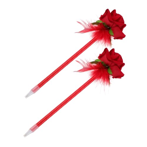 Operitacx 2 Stück Kreative Blumen Kugelschreiber Hochwertige Plastikkugelschreiber mit Feiner Spitze für Büro Bastelarbeiten und für Lehrer und Partys Operitacx 2 Stück Kreative Blumen Kugelschreiber Hochwertige Plastikkugelschreiber mit Feiner Spitze für Büro Bastelarbeiten und für Lehrer und Partys von Operitacx