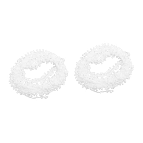 Operitacx 2 Stück Pelzknäuel-Spitze Kette Gefälschte Pflanzen künstliche Pflanzen Jumbo sticken puppen kleidung puppen klamotten Dekorleisten für Kinderzimmer DIY Nähhandwerk Polyester Weiß Operitacx 2 Stück Pelzknäuel-Spitze Kette Gefälschte Pflanzen künstliche Pflanzen Jumbo sticken puppen kleidung puppen klamotten Dekorleisten für Kinderzimmer DIY Nähhandwerk Polyester Weiß von Operitacx