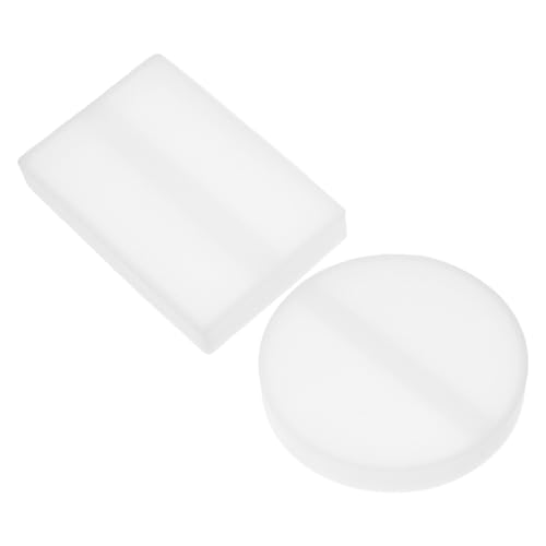 Operitacx 2 Stück Silikonform für Visitenkartenhalter Flexible Langlebige Gießform für Epoxidharz Kristalltropfen DIY Namensschildständer für Bürodekoration und Handgefertigte Displays von Operitacx