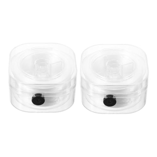 Operitacx 2 Stück Strapazierfähige Perlen Schnur für Armbänder und DIY Dekorationen Hochwertige Elastische Spandex Schnur für Basteln von Operitacx