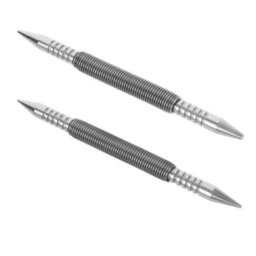 Operitacx 2 Stück Teiliges Federnagel stanzset Carbonstahl Präziser Center Punch für Holz Metall Glas Federbelastetes Werkzeug für Exaktes Markieren und Schnelles Bohren Operitacx 2 Stück Teiliges Federnagel stanzset Carbonstahl Präziser Center Punch für Holz Metall Glas Federbelastetes Werkzeug für Exaktes Markieren und Schnelles Bohren von Operitacx