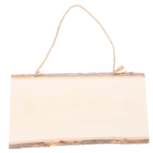 Operitacx 2 Stück Teiliges Hängendes Holz Dekobrett DIY Blanko Wandtafel für Malen Zeichnen Kreative Wanddekoration Leichtes Holz mit Glatter Oberfläche und Robustem Juteseil Operitacx 2 Stück Teiliges Hängendes Holz Dekobrett DIY Blanko Wandtafel für Malen Zeichnen Kreative Wanddekoration Leichtes Holz mit Glatter Oberfläche und Robustem Juteseil von Operitacx