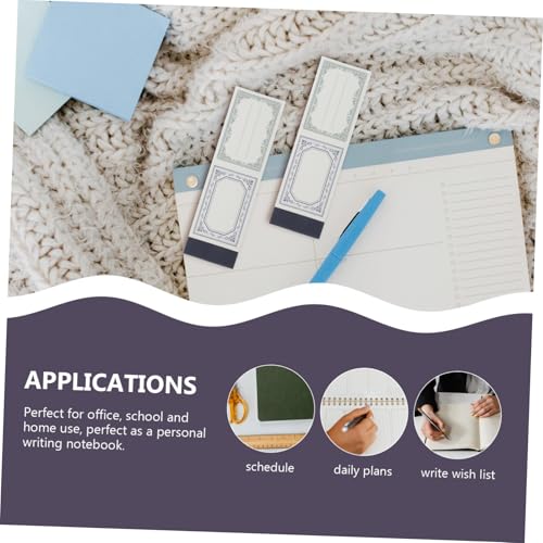 Operitacx 2 Stück Teiliges Kreatives Notizblock aus Spezialpapier Handliches Planer Notizbuch für Schule und Büro Stilvoller Schreibtischkalender für Schüler Lehrer und Mitarbeiter Operitacx 2 Stück Teiliges Kreatives Notizblock aus Spezialpapier Handliches Planer Notizbuch für Schule und Büro Stilvoller Schreibtischkalender für Schüler Lehrer und Mitarbeiter von Operitacx