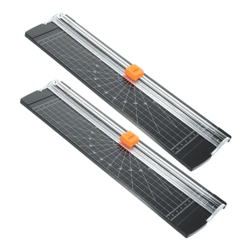 Operitacx 2 Stück Teiliges Papierschneidegerät mit Faltbarem Lineal Präziser Cutter für Scrapbooking und Bastelarbeiten Sicherer Kompakter Karton und Fotopapierschneider für Büro und Zuhause Operitacx 2 Stück Teiliges Papierschneidegerät mit Faltbarem Lineal Präziser Cutter für Scrapbooking und Bastelarbeiten Sicherer Kompakter Karton und Fotopapierschneider für Büro und Zuhause von Operitacx