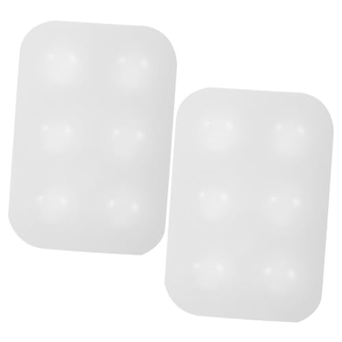 Operitacx 2 Stück Teiliges Silikon Mischpalette mit Mulden Wiederverwendbares Farbmisch Tablett für Aquarell Acryl und Ölfarben Leicht zu Reinigen für Künstler und DIY Malprojekte Operitacx 2 Stück Teiliges Silikon Mischpalette mit Mulden Wiederverwendbares Farbmisch Tablett für Aquarell Acryl und Ölfarben Leicht zu Reinigen für Künstler und DIY Malprojekte von Operitacx