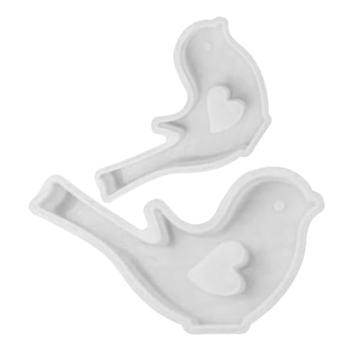 Operitacx 2 Stück Teiliges Silikonform Vogel Vogelmotiv Detailliertes Design Flexible Gießform für DIY Basteln Kuchen Schokolade Fondant Harz Plaster Operitacx 2 Stück Teiliges Silikonform Vogel Vogelmotiv Detailliertes Design Flexible Gießform für DIY Basteln Kuchen Schokolade Fondant Harz Plaster von Operitacx