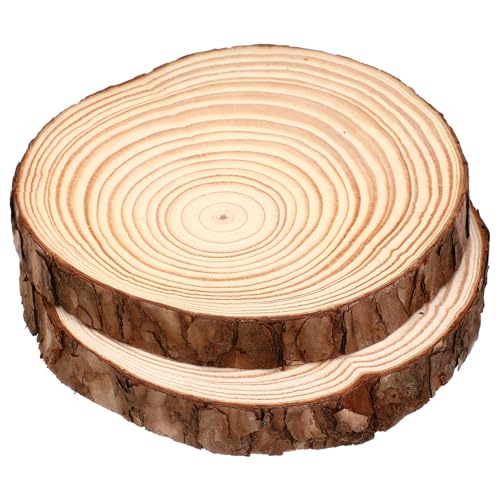 Operitacx 2 Stück Unbehandelte Holzscheiben Für Tafelaufsätze 18 5–19 5 Cm Große Runde Holzscheiben Aus Naturholz Holzkreise Holzuntersetzer Zum Basteln Für Rustikale Hochzeiten Operitacx 2 Stück Unbehandelte Holzscheiben Für Tafelaufsätze 18 5–19 5 Cm Große Runde Holzscheiben Aus Naturholz Holzkreise Holzuntersetzer Zum Basteln Für Rustikale Hochzeiten von Operitacx