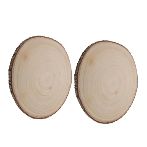 Operitacx 2 Stück Unlackierte Holzscheiben Natürliche Holzscheiben für Diy Malerei Rustikale Dekoration und Kreative Hochzeits und Weihnachtsprojekte Durchmesser Dicke Operitacx 2 Stück Unlackierte Holzscheiben Natürliche Holzscheiben für Diy Malerei Rustikale Dekoration und Kreative Hochzeits und Weihnachtsprojekte Durchmesser Dicke von Operitacx