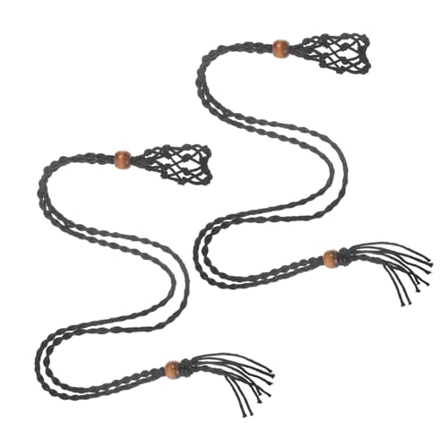Operitacx 2 Stück Verstellbare Kristall Halskettenhalter Retro Geflochtene Schmuck für Diy Schmuckherstellung für Tägliches Tragen und Besondere Anlässe von Operitacx