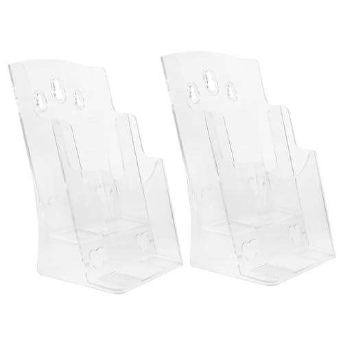 Operitacx 2 Stück Wandmontierter Dokumentenorganizer Teilig Transparente Ablage für Briefe und Unterlagen Praktischer Ablagehalter für Büro und Zuhause Hochwertiges Material Flexibles Design Operitacx 2 Stück Wandmontierter Dokumentenorganizer Teilig Transparente Ablage für Briefe und Unterlagen Praktischer Ablagehalter für Büro und Zuhause Hochwertiges Material Flexibles Design von Operitacx