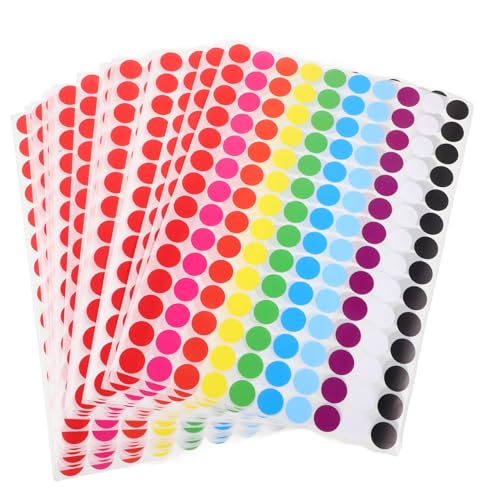 Operitacx 20 Blatt Farbcodierte Aufkleber farbige Aufkleber Planer kreisförmig geformt kreis aufkleber etiketten Kleine runde Etiketten runde Punktaufkleber DOT -Aufkleber runder Aufkleber Operitacx 20 Blatt Farbcodierte Aufkleber farbige Aufkleber Planer kreisförmig geformt kreis aufkleber etiketten Kleine runde Etiketten runde Punktaufkleber DOT -Aufkleber runder Aufkleber von Operitacx