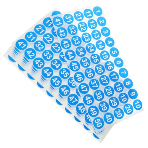 Operitacx 20 Blatt Runde Zahlenaufkleber Selbstklebend Mehrzweck Nummern Etiketten für Organisation Inventar Versand Klassenzimmer und Lagerverwaltung Operitacx 20 Blatt Runde Zahlenaufkleber Selbstklebend Mehrzweck Nummern Etiketten für Organisation Inventar Versand Klassenzimmer und Lagerverwaltung von Operitacx