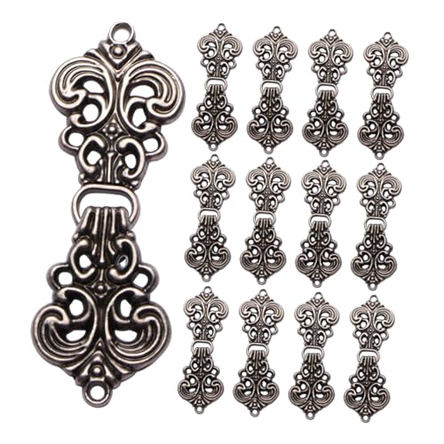 Operitacx 20 Paare Hanfu Umhang Verschlüsse Antike Chinesische Wolkenmuster Schnallen aus Legierung Cape Clasp Clip für Cardigans Schals und Mäntel Sicherer Klickverschluss für Traditionelle Operitacx 20 Paare Hanfu Umhang Verschlüsse Antike Chinesische Wolkenmuster Schnallen aus Legierung Cape Clasp Clip für Cardigans Schals und Mäntel Sicherer Klickverschluss für Traditionelle von Operitacx