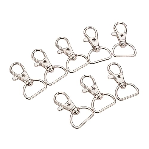 Operitacx 20 Packungen Pack Metalllegierung Drehbarer Tag Clip für DIY Schlüsselanhänger Hundemarken Schmuck Zubehör für Bastelprojekte und Kleine Hundeleinen Operitacx 20 Packungen Pack Metalllegierung Drehbarer Tag Clip für DIY Schlüsselanhänger Hundemarken Schmuck Zubehör für Bastelprojekte und Kleine Hundeleinen von Operitacx