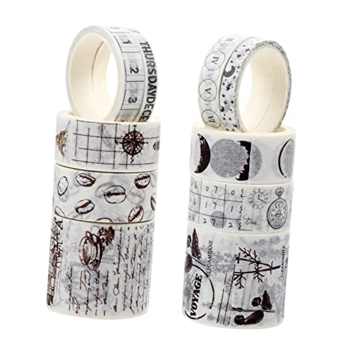 Operitacx 20 Rollen Washi Tape Set Dekoratives Buntes Papierklebeband für Scrapbooking Geschenkverpackung DIY Bastelzubehör Robustes Hochwertiges Washi Klebeband Operitacx 20 Rollen Washi Tape Set Dekoratives Buntes Papierklebeband für Scrapbooking Geschenkverpackung DIY Bastelzubehör Robustes Hochwertiges Washi Klebeband von Operitacx