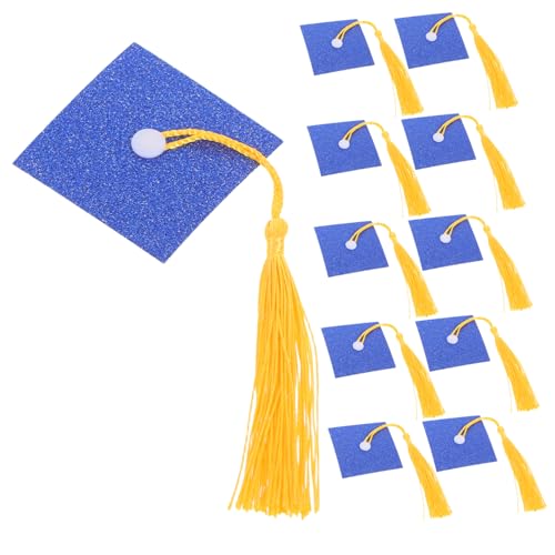 Operitacx 20 Satz Mini Abschlusskappen Cake Toppers für Graduierungsfeiern Stilvolle Dekorationen Lebensmittelechtem Karton für Kuchen Cupcakes und Süßigkeiten für Unvergessliche Partys Operitacx 20 Satz Mini Abschlusskappen Cake Toppers für Graduierungsfeiern Stilvolle Dekorationen Lebensmittelechtem Karton für Kuchen Cupcakes und Süßigkeiten für Unvergessliche Partys von Operitacx