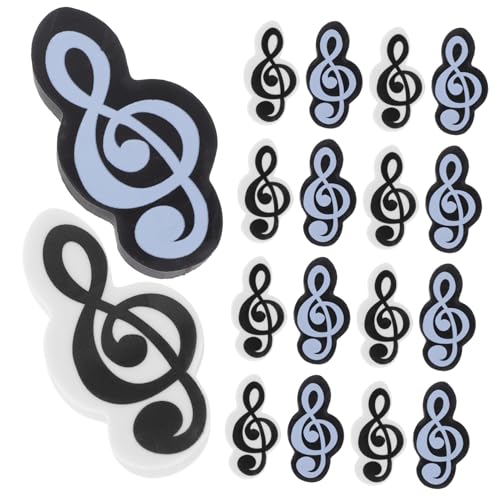 Operitacx 20 Stck Mini Radiergummis Musiknotenform Niedliche Kleine Radierer für Schüler für Schulbedarf Operitacx 20 Stck Mini Radiergummis Musiknotenform Niedliche Kleine Radierer für Schüler für Schulbedarf von Operitacx