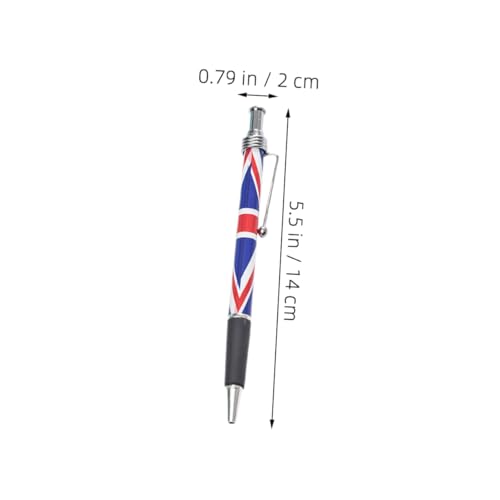 Operitacx 20 Stück Britische Flagge Kugelschreiber Patriotisches Schreibgerät mit Elegantem Uk Muster Glatte Schwarze Komfortabler Griff Zuverlässiger Büro und Schulstift für Tägliche Operitacx 20 Stück Britische Flagge Kugelschreiber Patriotisches Schreibgerät mit Elegantem Uk Muster Glatte Schwarze Komfortabler Griff Zuverlässiger Büro und Schulstift für Tägliche von Operitacx