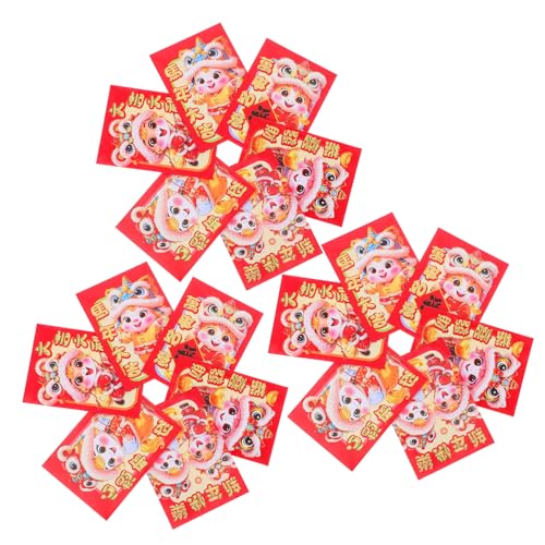 Operitacx 20 Stück Cartoon-rotes Paket Mondrote Umschläge Frühlingsfest Geldpakete roter Umschlag chinesisches neujahr hong bao chinesisches frühlingsfest rotes paket Geldumschläge Papier Operitacx 20 Stück Cartoon-rotes Paket Mondrote Umschläge Frühlingsfest Geldpakete roter Umschlag chinesisches neujahr hong bao chinesisches frühlingsfest rotes paket Geldumschläge Papier von Operitacx