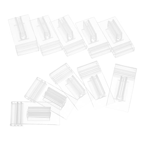 Operitacx 20 Stück Etikettenhalter Transparente Preisschild Clips für Verkaufsdisplay Kunststoff Preisauszeichner für Supermarktregale und Einkaufszentren Operitacx 20 Stück Etikettenhalter Transparente Preisschild Clips für Verkaufsdisplay Kunststoff Preisauszeichner für Supermarktregale und Einkaufszentren von Operitacx