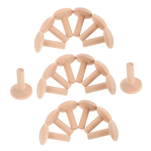Operitacx 20 Stück Förmige Holz Dübel aus Natürlichem Kleine Stifte für Möbelverbindungen DIY Bastelprojekte Stabile Holz Pegs für Kreative und Handwerksanwendungen Operitacx 20 Stück Förmige Holz Dübel aus Natürlichem Kleine Stifte für Möbelverbindungen DIY Bastelprojekte Stabile Holz Pegs für Kreative und Handwerksanwendungen von Operitacx