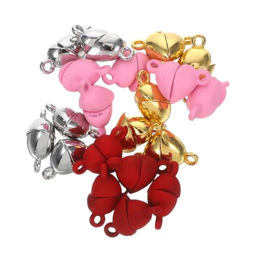 Operitacx 20 Stück Herzform Verschluss Halskettenverschluss DIY Armbandverlängerung Mit Liebesanhänger Zum Valentinstag Für Die Schmuckherstellung Zubehör Operitacx 20 Stück Herzform Verschluss Halskettenverschluss DIY Armbandverlängerung Mit Liebesanhänger Zum Valentinstag Für Die Schmuckherstellung Zubehör von Operitacx