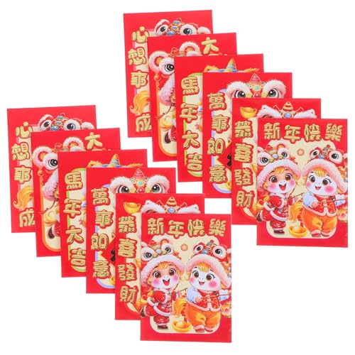 Operitacx 20 Stück Jahr Des Pferdes Rote Umschläge mit Cartoon Pferde Festliche Lunar Year Hongbao für Geldgeschenke Hochzeit Geburtstag Traditionelle Frühlingsfest Papiergeldtaschen Operitacx 20 Stück Jahr Des Pferdes Rote Umschläge mit Cartoon Pferde Festliche Lunar Year Hongbao für Geldgeschenke Hochzeit Geburtstag Traditionelle Frühlingsfest Papiergeldtaschen von Operitacx