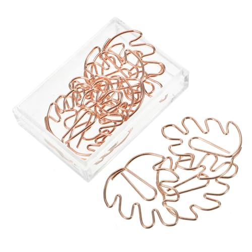 Operitacx 20 Stück Kreative Büroklammern in Roségold Niedliche Tierform Papierclips Langlebige Dokumentenclips und Praktisch für Büro Schule und Zuhause Operitacx 20 Stück Kreative Büroklammern in Roségold Niedliche Tierform Papierclips Langlebige Dokumentenclips und Praktisch für Büro Schule und Zuhause von Operitacx