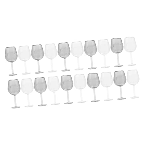 Operitacx 20 Stück Mini -Bar -Brille Miniatur Weingläser Mini- - Mini-Cocktailbecher Mikro-Landschaftsbrille Puppe Brille puppenhaus brille Mikrobrille Plastik Operitacx 20 Stück Mini -Bar -Brille Miniatur Weingläser Mini- - Mini-Cocktailbecher Mikro-Landschaftsbrille Puppe Brille puppenhaus brille Mikrobrille Plastik von Operitacx