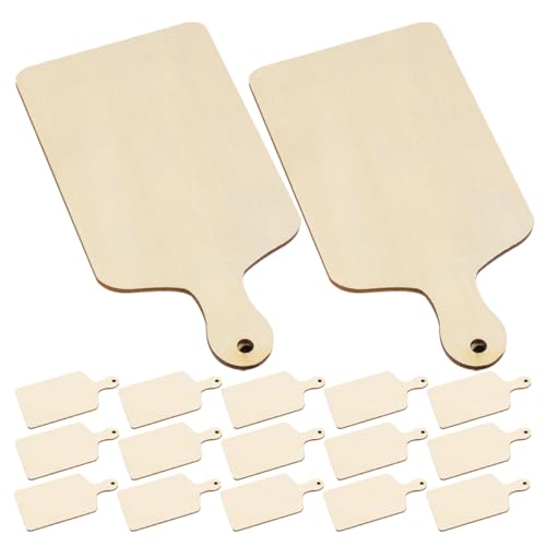 Operitacx 20 Stück Mini Holz Schneidebretter Unbehandelt für Diy Malen und Basteln Kleine Holzplatten für Kreative Familienaktivitäten und Kunstprojekte Operitacx 20 Stück Mini Holz Schneidebretter Unbehandelt für Diy Malen und Basteln Kleine Holzplatten für Kreative Familienaktivitäten und Kunstprojekte von Operitacx