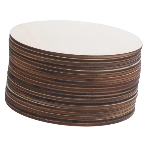 Operitacx 20 Stück Natürliche Holzscheiben Rund Unbehandelte DIY Holzplatten für Basteln Malen Dekoration Vielseitige Holzklötzchen für Kreative Handarbeiten und Partyverzierungen Operitacx 20 Stück Natürliche Holzscheiben Rund Unbehandelte DIY Holzplatten für Basteln Malen Dekoration Vielseitige Holzklötzchen für Kreative Handarbeiten und Partyverzierungen von Operitacx