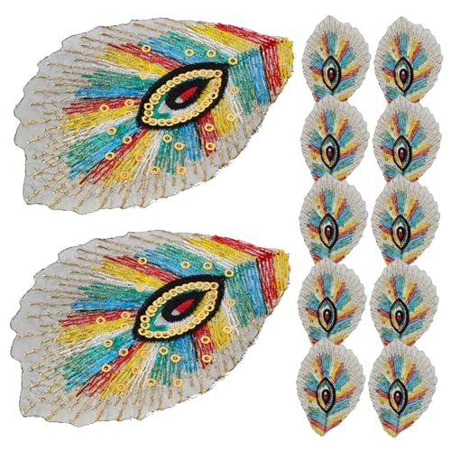 Operitacx 20 Stück Peacock Stickereipatches für Kostüme Dekoration und Diy Bekleidung Einzigartige Applikationen für Kreative Projekte Langlebig und Einfach Anzubringen Operitacx 20 Stück Peacock Stickereipatches für Kostüme Dekoration und Diy Bekleidung Einzigartige Applikationen für Kreative Projekte Langlebig und Einfach Anzubringen von Operitacx
