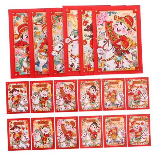 Operitacx 20 Stück Teiliges Chinesische Glücksgeldumschläge Karton Pferde Motiv Stabile Papierumschläge für Geldgeschenke Neujahr Frühlingsfest Geburtstag Hochzeit Operitacx 20 Stück Teiliges Chinesische Glücksgeldumschläge Karton Pferde Motiv Stabile Papierumschläge für Geldgeschenke Neujahr Frühlingsfest Geburtstag Hochzeit von Operitacx