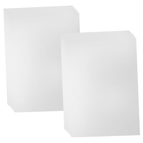 Operitacx 20 Stück Teiliges Heat Transfer Film Weißer Sublimations druckfolie Dtf Wärmeübertragungsfolie DIY Textilfolie Weich und Reißfest für Individuelle Bekleidungsdekoration Operitacx 20 Stück Teiliges Heat Transfer Film Weißer Sublimations druckfolie Dtf Wärmeübertragungsfolie DIY Textilfolie Weich und Reißfest für Individuelle Bekleidungsdekoration von Operitacx