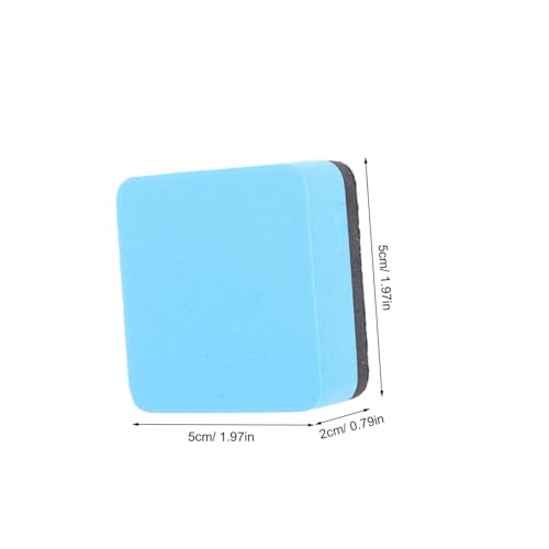 Operitacx 20 Stück Teiliges Magnetische Whiteboard-magnetwischer mit Weichem Eva-filz Trocken Abwischbare Tafelschwämme für Schule Büro Klassenzimmer Magnetisch Haftend Vielseitig Einsetzbar von Operitacx