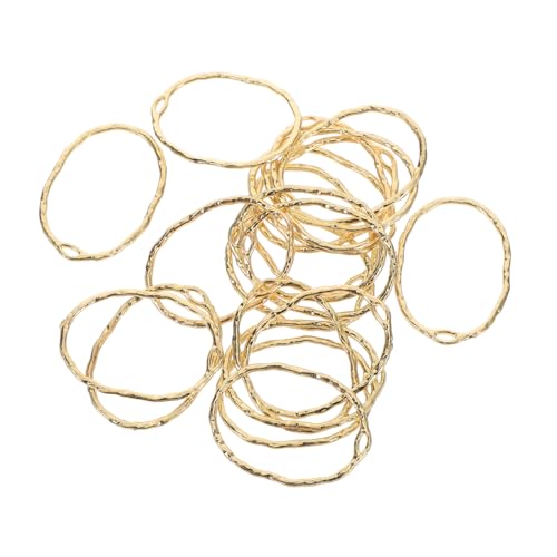 Operitacx 20 Stück Teiliges Ovaler Pendants für Schmuckherstellung Irreguläre Abstrakte Ohrringe und Ohrstecker für Diy Bastelprojekte von Operitacx