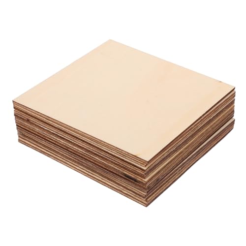 Operitacx 20 Stück Teiliges Quadratische Holzscheiben Unbehandelte Holzrohlinge zum Basteln und Bemalen Glatte Oberfläche Robuste DIY Holzplatten für Handwerk und Kreative Dekoration Operitacx 20 Stück Teiliges Quadratische Holzscheiben Unbehandelte Holzrohlinge zum Basteln und Bemalen Glatte Oberfläche Robuste DIY Holzplatten für Handwerk und Kreative Dekoration von Operitacx