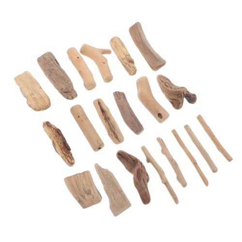 Operitacx 20 Stück Teiliges Schwemmholz Polierte Naturholzstücke für Rustikale DIY Bastelprojekte Vielseitige Tischdekorationen und Wohnaccessoires Geformt und Sicher Verarbeitet Operitacx 20 Stück Teiliges Schwemmholz Polierte Naturholzstücke für Rustikale DIY Bastelprojekte Vielseitige Tischdekorationen und Wohnaccessoires Geformt und Sicher Verarbeitet von Operitacx