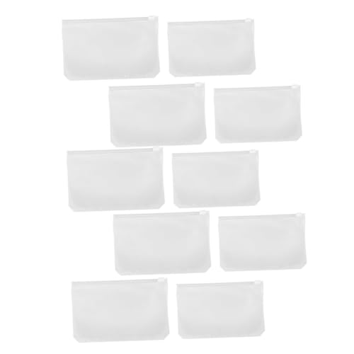 Operitacx 20 Stück Teiliges Transparente PVC Dateitaschen mit Reißverschluss Wasserfeste Dokumenten und Loseblatt Hüllen für Büro Schule Reise und Organisation von Operitacx
