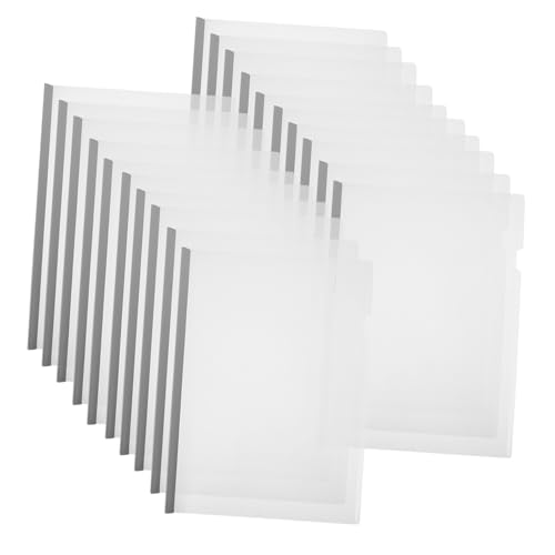 Operitacx 20 Stück Teiliges Triangular Dokumentenmappe mit Schiebestange Transparente Dateiordner für Schule und Büro Organisieren von Unterlagen Briefen und Dokumenten Operitacx 20 Stück Teiliges Triangular Dokumentenmappe mit Schiebestange Transparente Dateiordner für Schule und Büro Organisieren von Unterlagen Briefen und Dokumenten von Operitacx